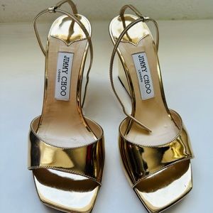 Jimmy Choo Women's Brien 85 Wedge Sandals